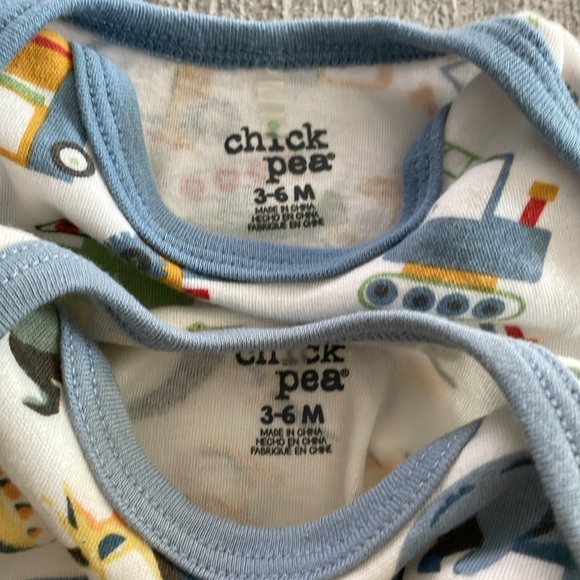 Dinosaur and Trucks Onesies - Picture 4 of 4